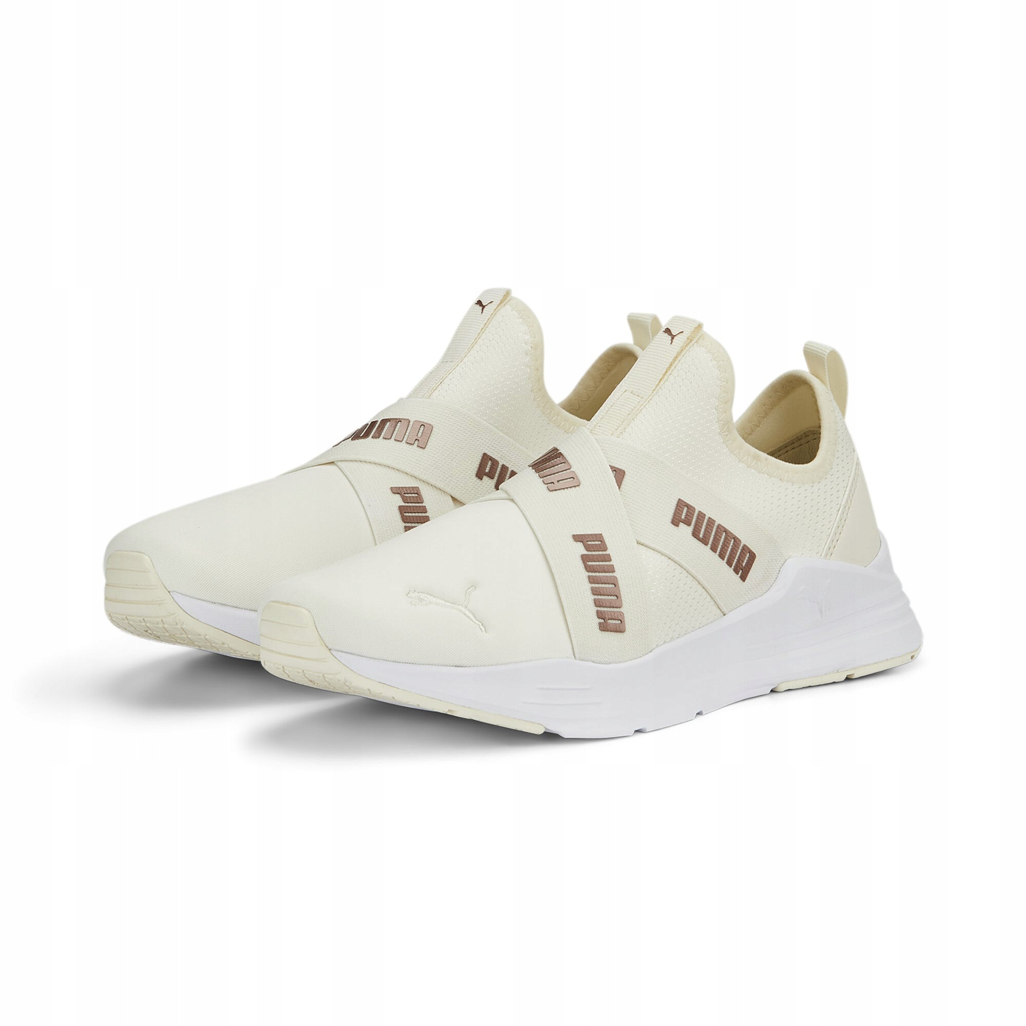 Dámské sportovní boty Puma Wired Run Slip-On Space béžové 38928103 vel. 41