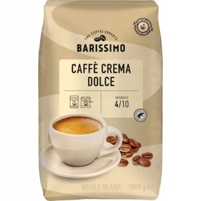 Levně Káva zrnková směs Barissimo Barista Caffè Crema 1000 g