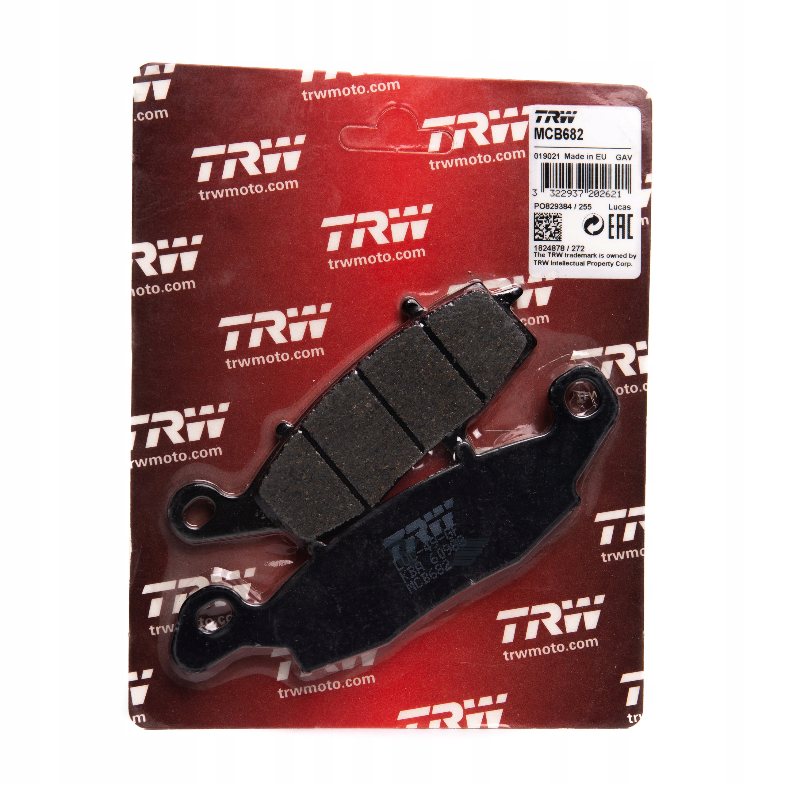 

Klocki Hamulcowe Trw Kawasaki ER-5 01-07 Przód