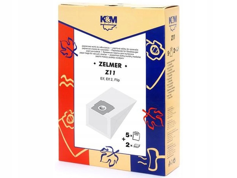 

Worek do odkurzacza K&m Z11 (5 sztuk)