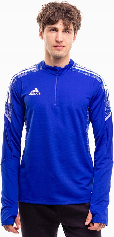 Pánská Mikina Adidas Condivo 21 Training Top Primeblue Modrá GE5421 vel. L