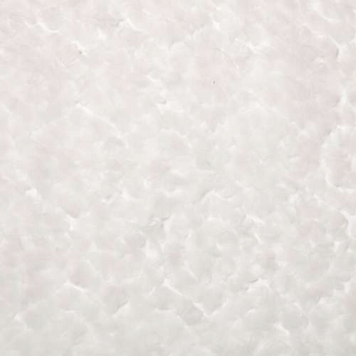 měkký bílý tyl s našitými květy z tylu