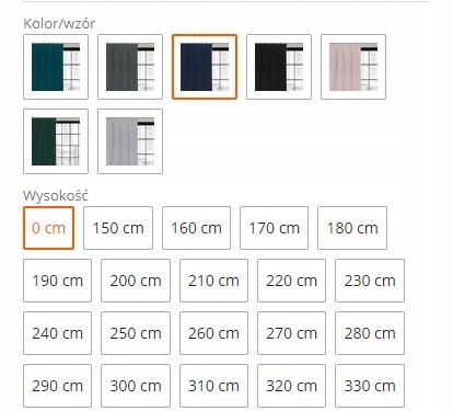 Zasłony na wymiar LIŚCIE ECRU TAŚMA 1m2 Materiał poliester