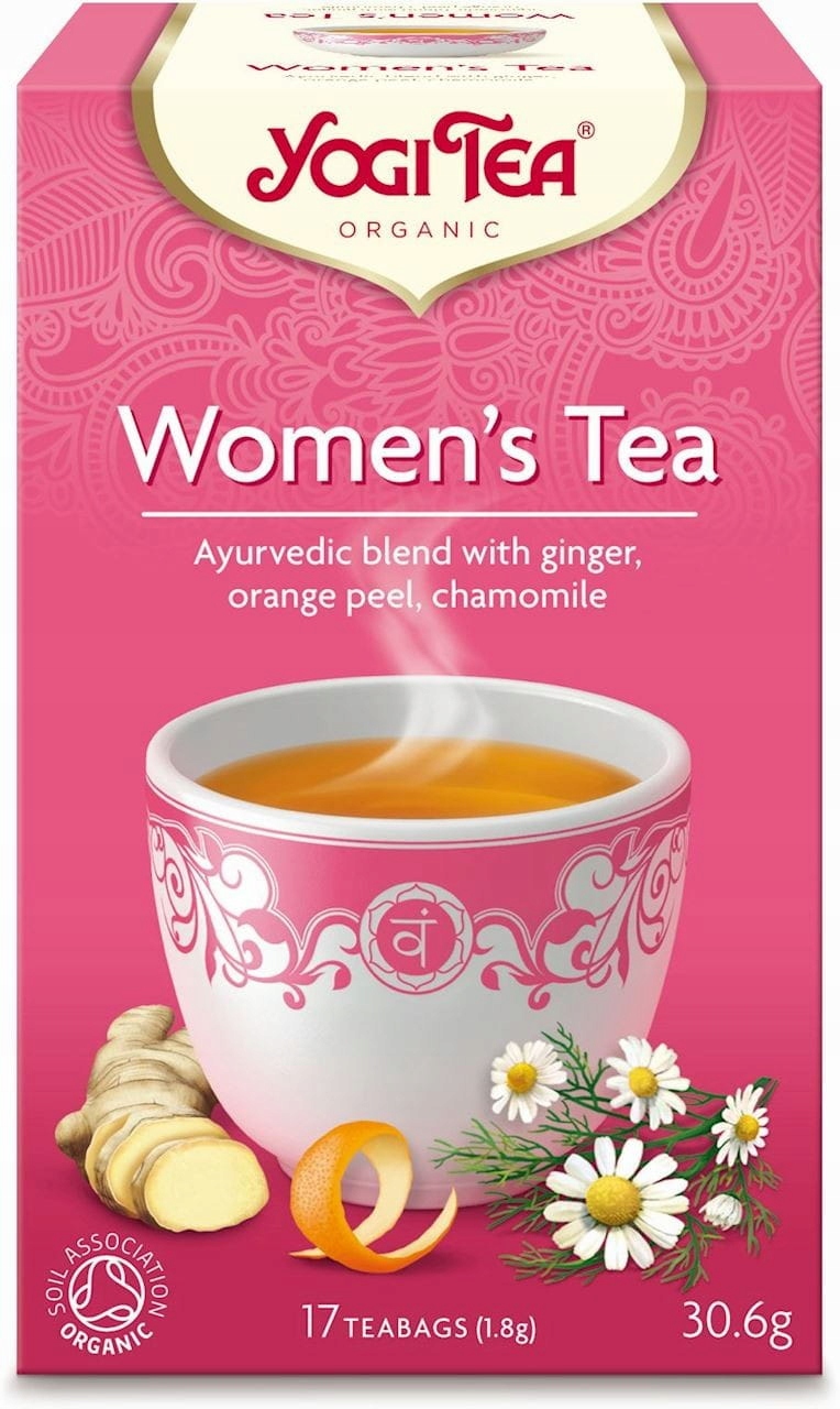 Levně Yogi Tea Čaj pro ženy (dámský čaj) Bio (17 x 1,8 g) 30,6 g