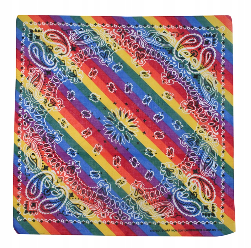

Bawełniana Bandana, Bandamka Tęczowa Alties