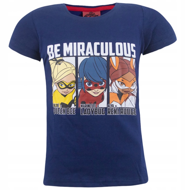 

Koszulka t-shirt rozmiar 116cm Miraculum Biedronka