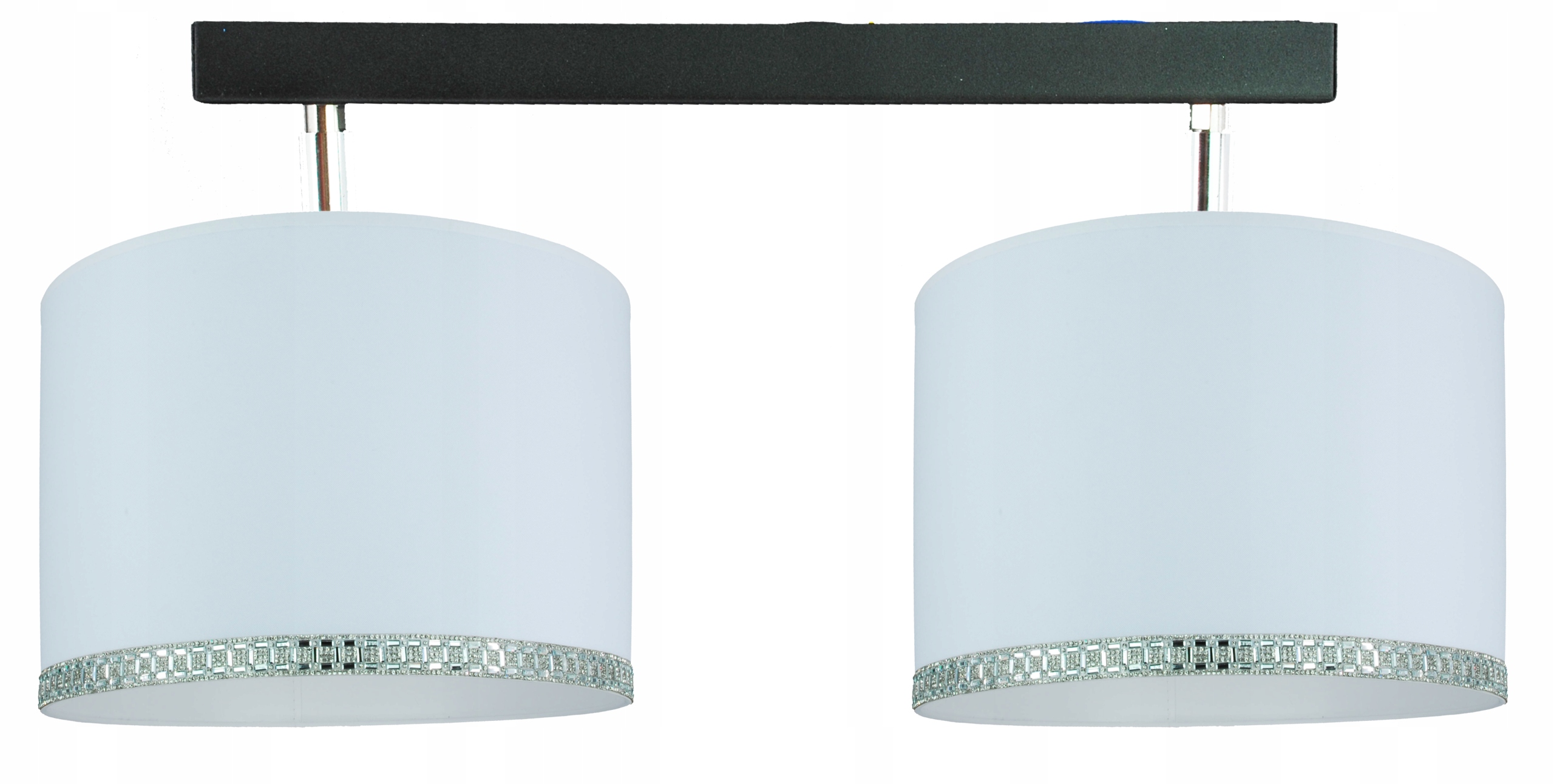 Modna Stropní svítidlo, moderní lustr s dekorem 20 cm, bílá Led