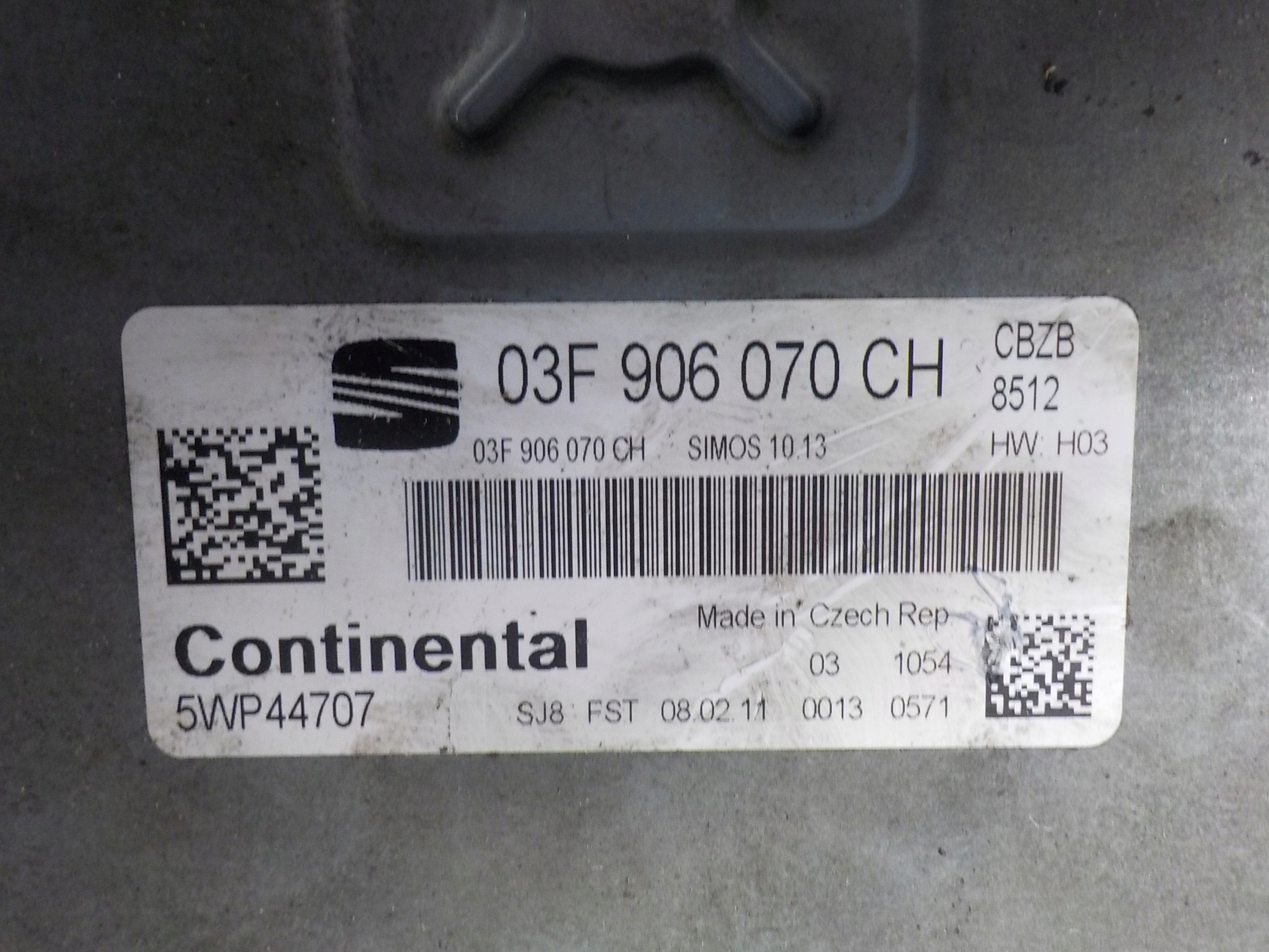 SEAT LEON II Computer Bedienteil 03F906070CH 5WP44707