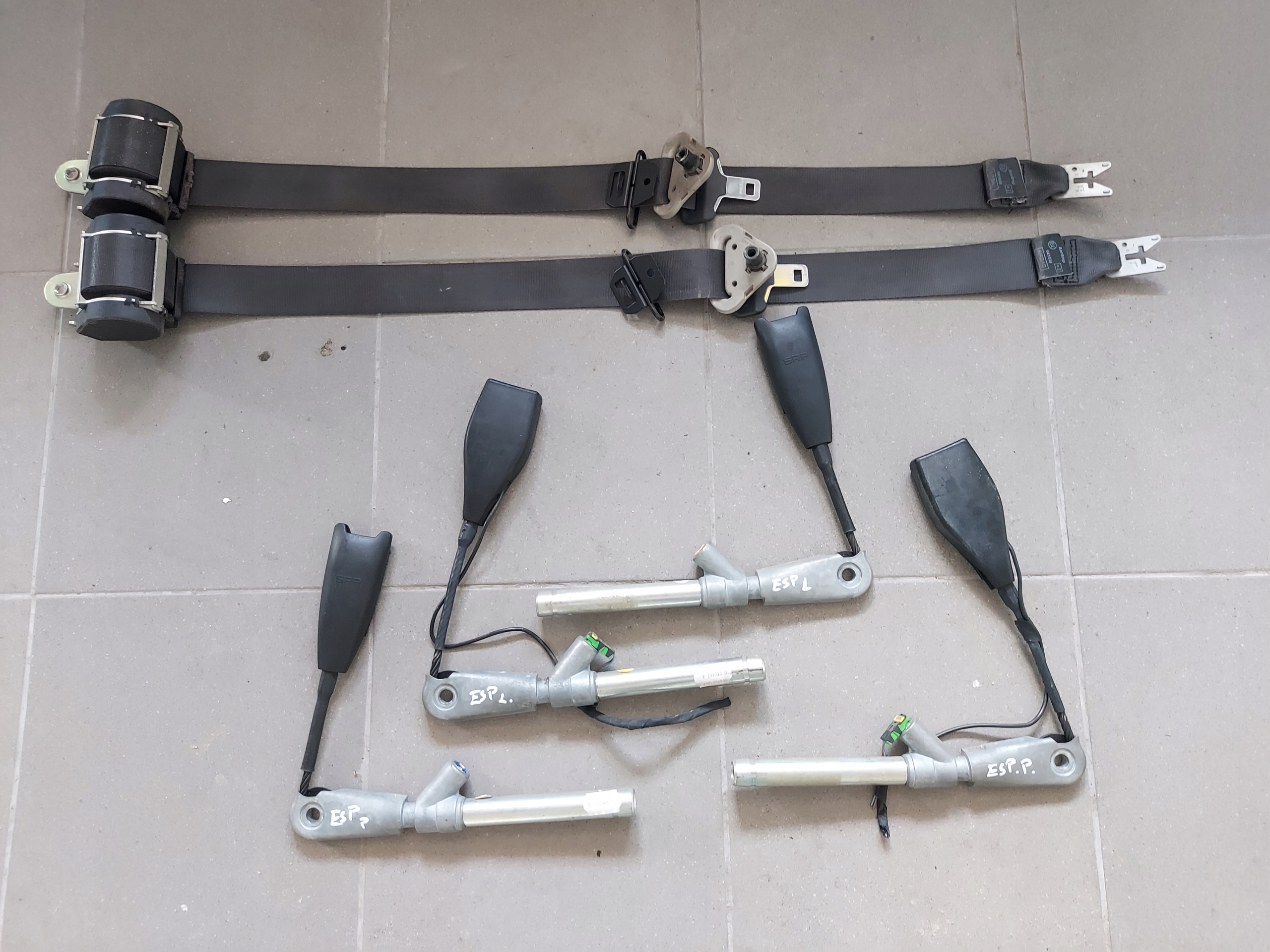 687503 - Натяжители ремней ПД в сборе Renault Espace IV