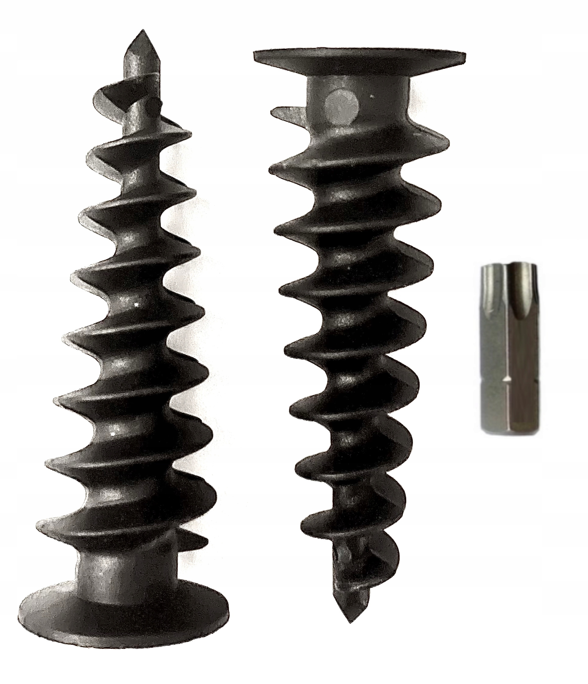 

Kołki Spiralne Ślimak Styropianu 80MM 20 Szt Nylon