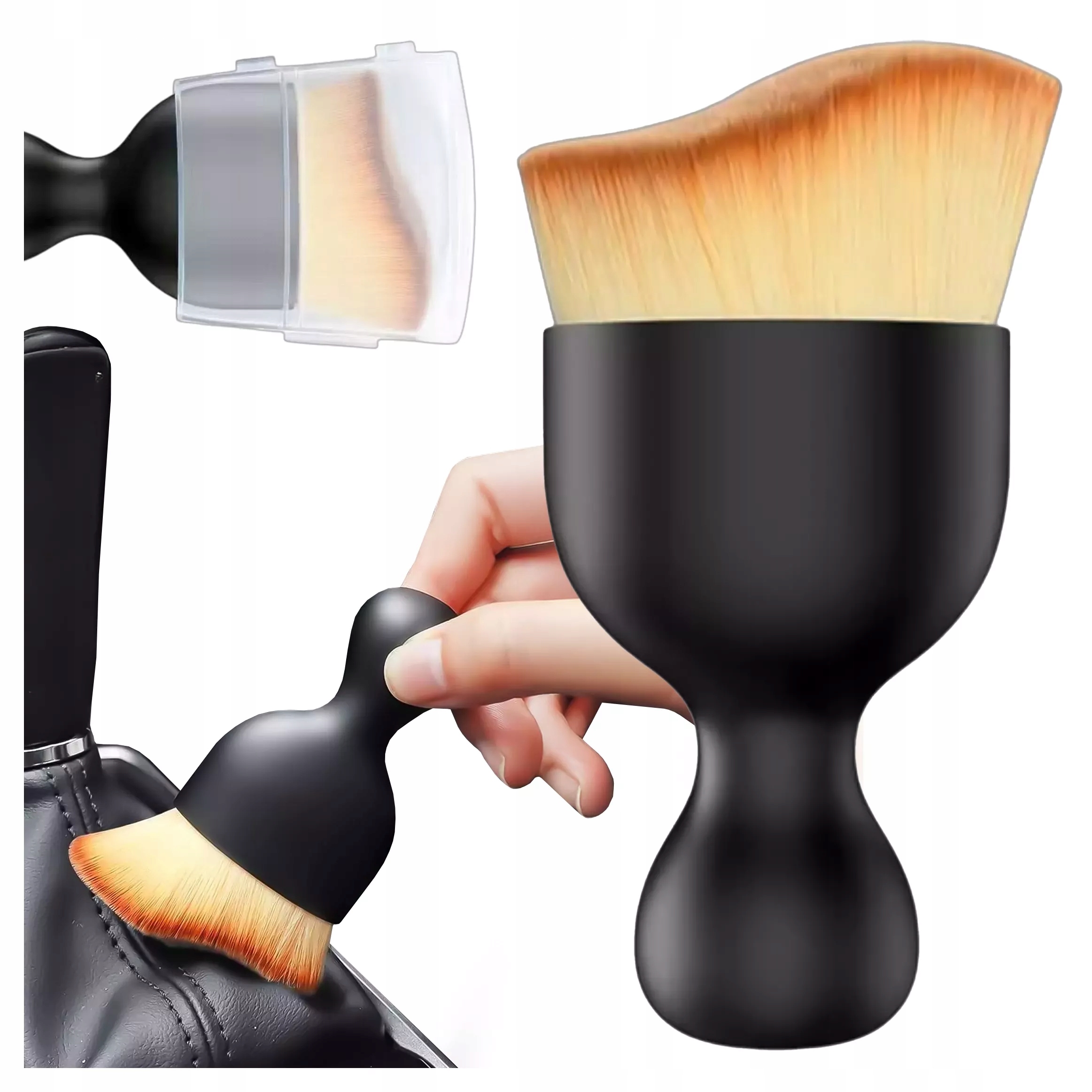 Pędzelek auto detailing pędzel do czyszczenia wnętrza samochodu Szczoteczka