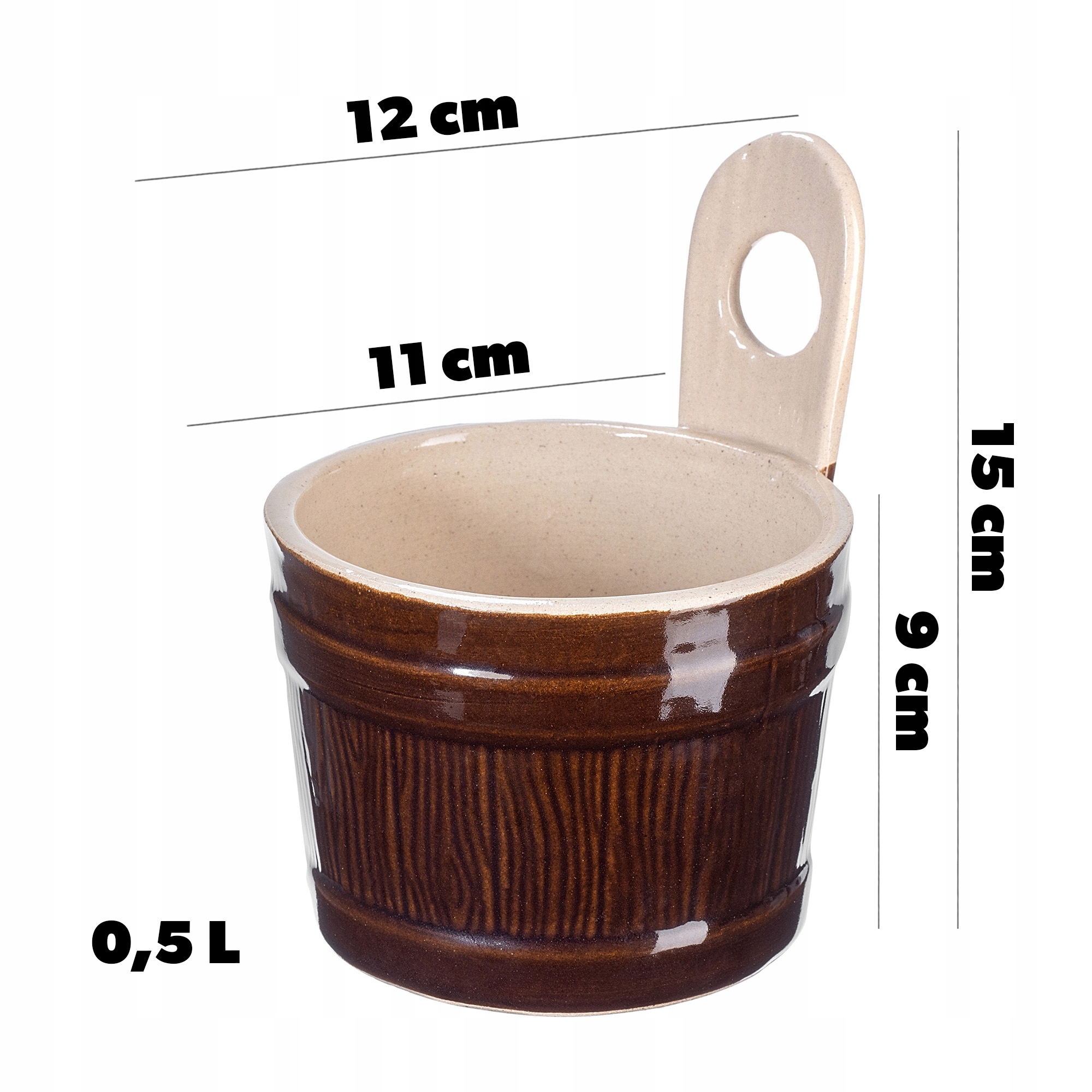 SKOPEK KAMIONKOWY NACZYNIE DO MLEKA 0,5L Kod producenta K8752