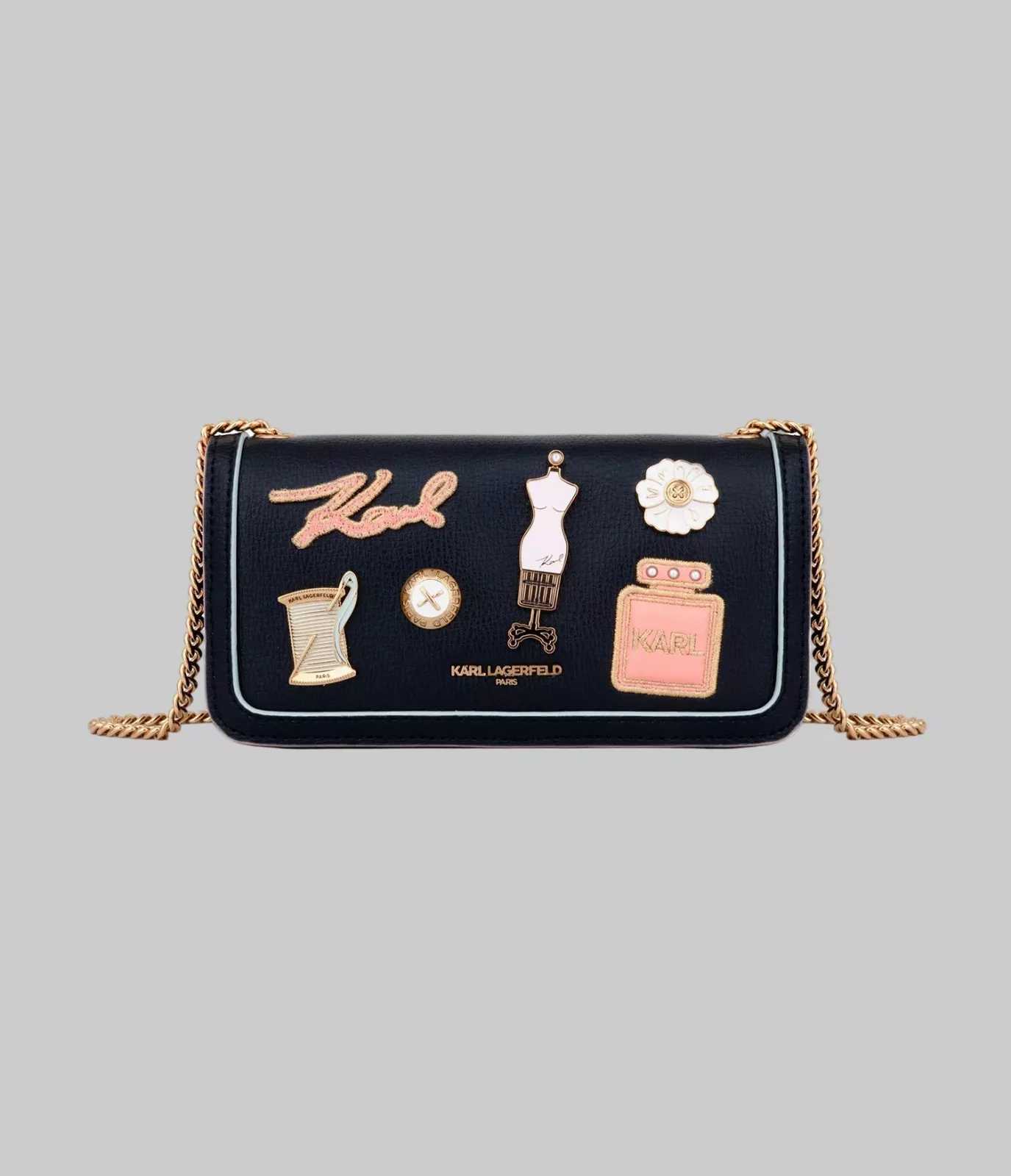 Karl Lagerfeld dámská kabelka, crossbody Kosette černá