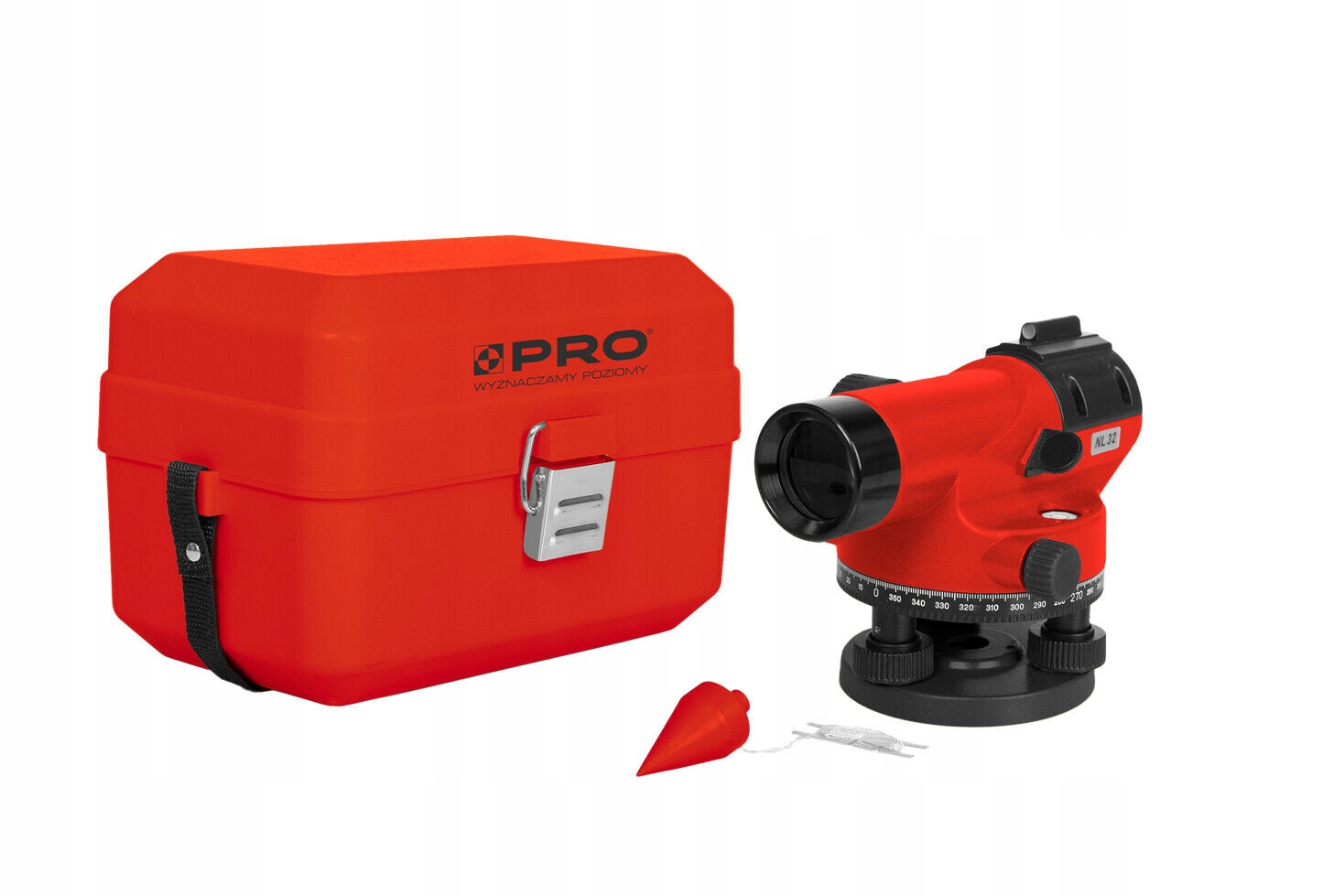 PRO NIWELATOR NO-32 + ŁATA LLN-500EMx2 + STATYW Marka Pro