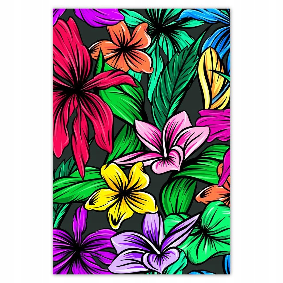 

Plakaty 40x60 Tropikalny liść Hibiskus