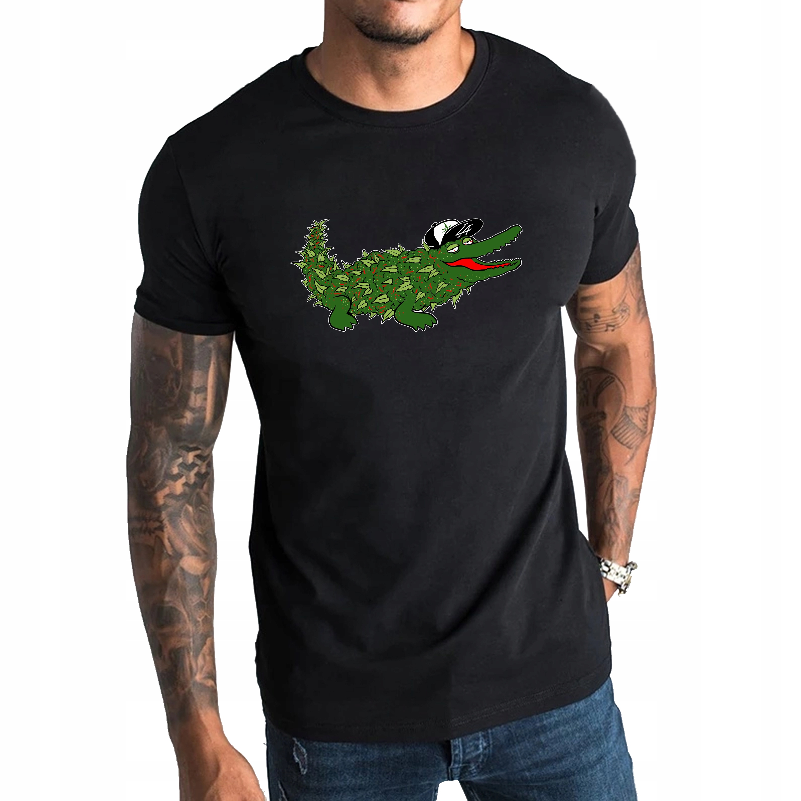 

T-shirt koszulka śmieszna Krokodyl XL