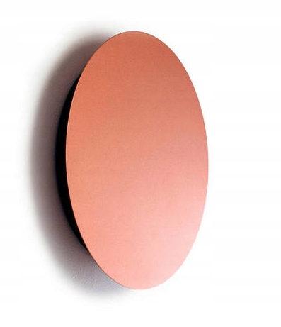 Lampa ścienna kinkiet RING LED M miedziany salon