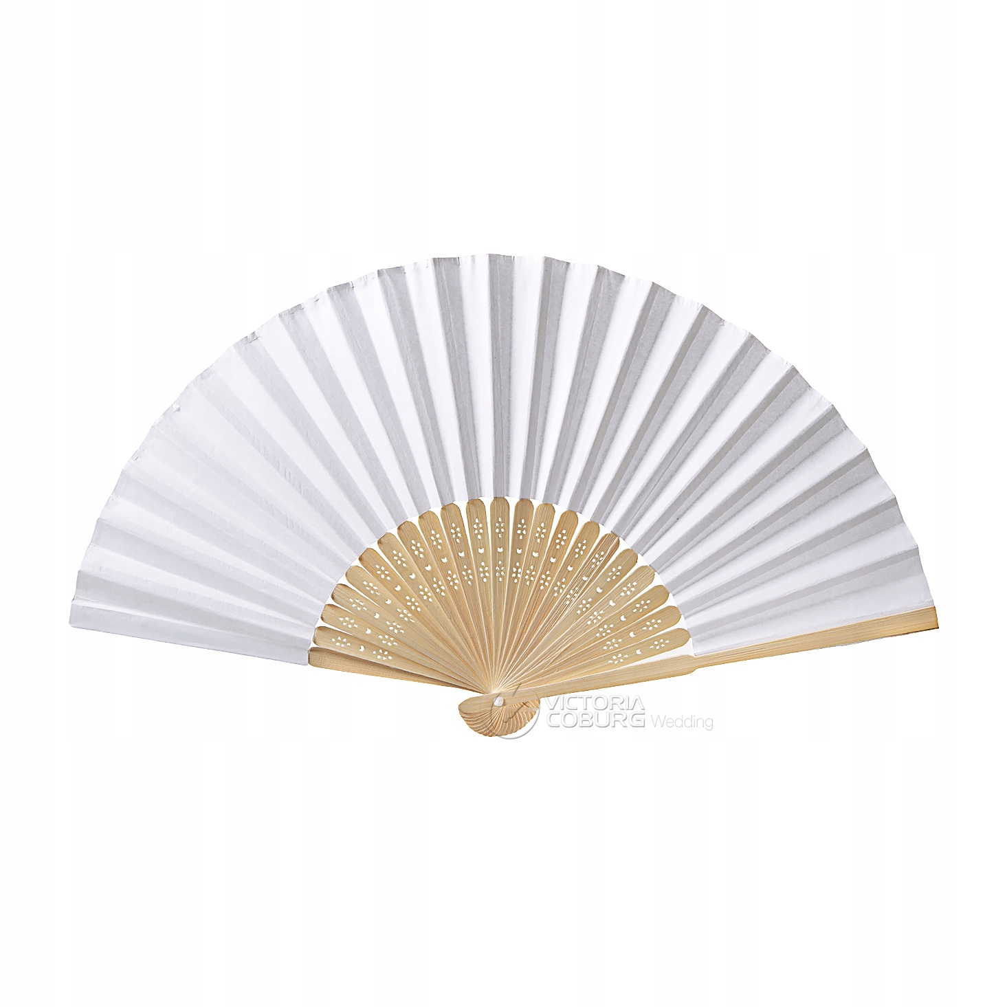 

Wachlarz papierowy Biały x 10 szt.