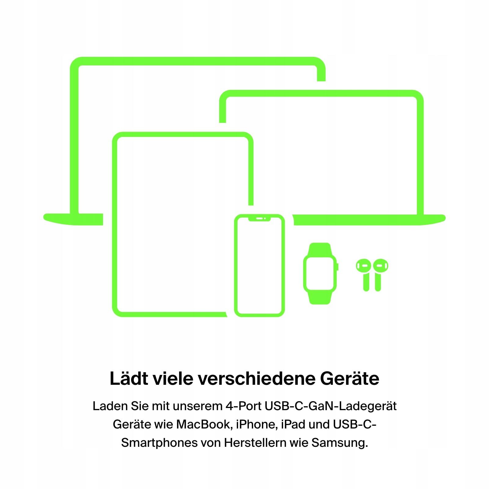 BELKIN Stacja Ładowania 108W GaN USB Dla Wielu Urządzeń Szybkie Ładowanie — miniatura 8