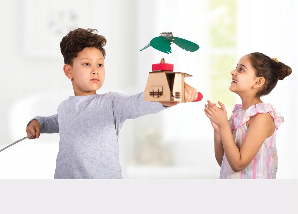 MASZYNA LATAJĄCA - MECHANICZNE PUZZLE 3D SMARTIVITY Z MECHANIZMEM REGULACJI Liczba elementów 1