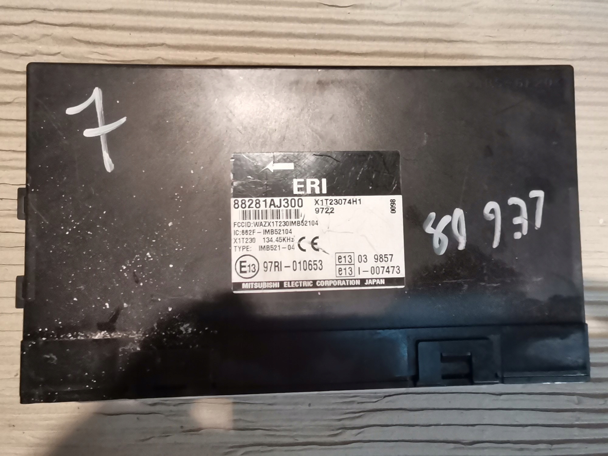 7 блок комфорта subaru Legacy IV 88281AJ300