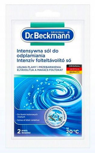 

Dr. Beckmann Intensywna sól do odplamiania 80g