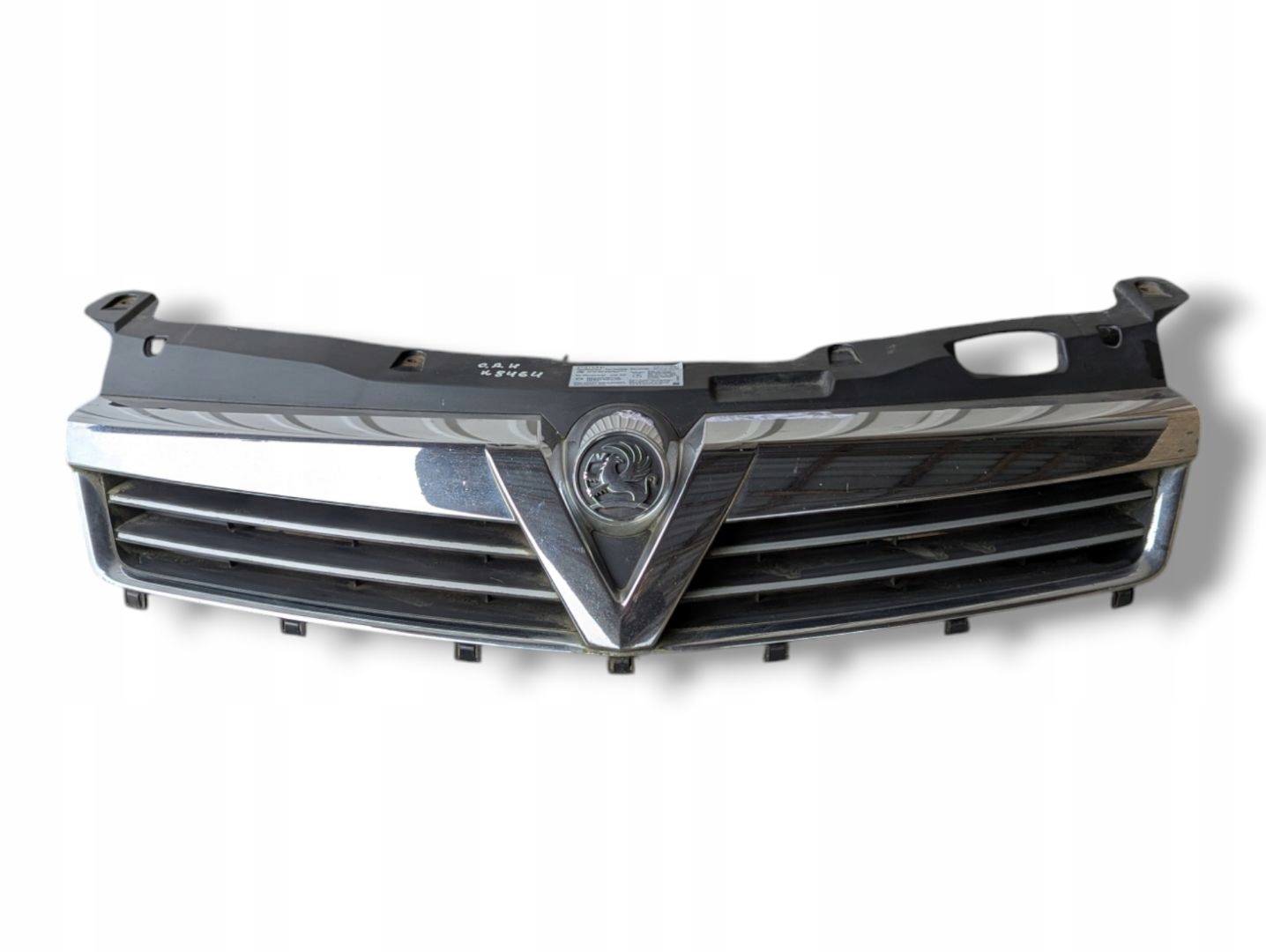 grille radiator Opel Astra H facelift 2008 13225791