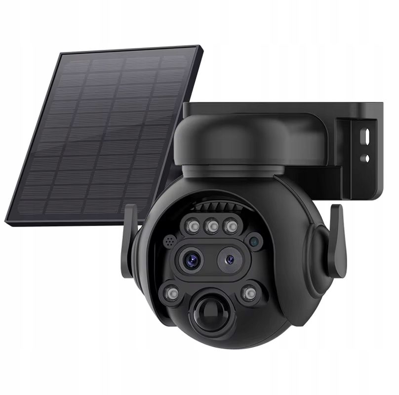 Fotopułapka Kamera Obrotowa 6MP 12X Zoom Gsm Lte Solar na kartę Sim Ir Ubox