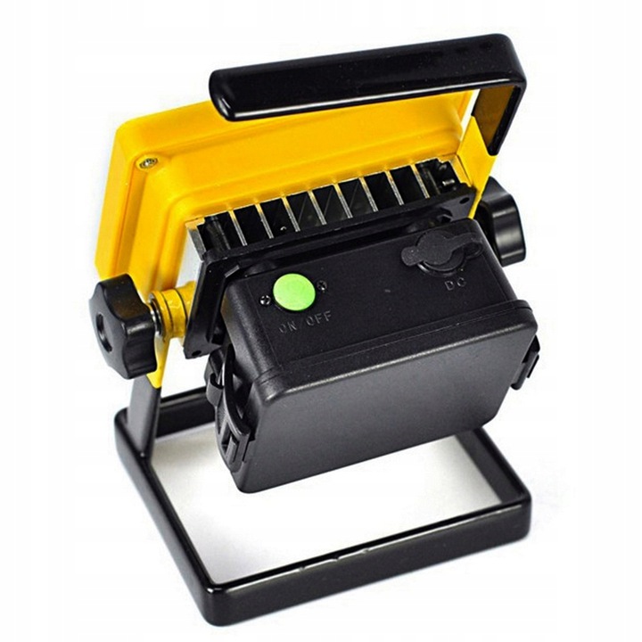 HALOGEN PRZENOŚNY LED LAMPA ROBOCZA AKUMULATOR NAŚWIETLACZ REFLAKTOR 100W Jasność 2400 lm