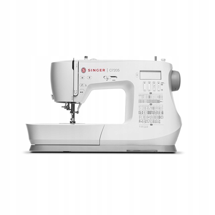 Singer C7205 Sewing Machine Number of stitches 200 Number of buttonholes 8