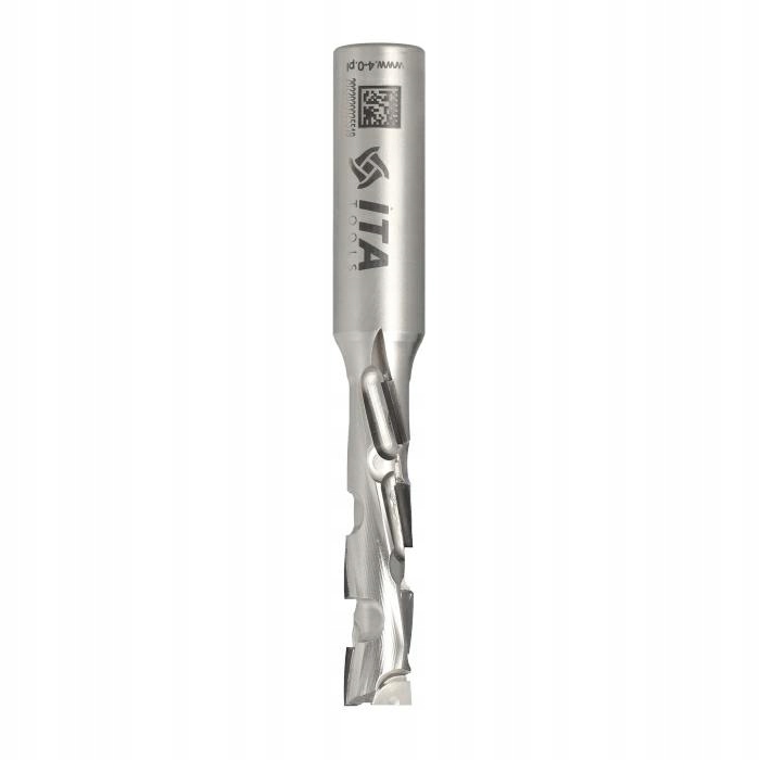 Ita Tools diamantová fréza Z1+1 D12 I55 L110 S16 mm 2 spirály pouzdro Ocel