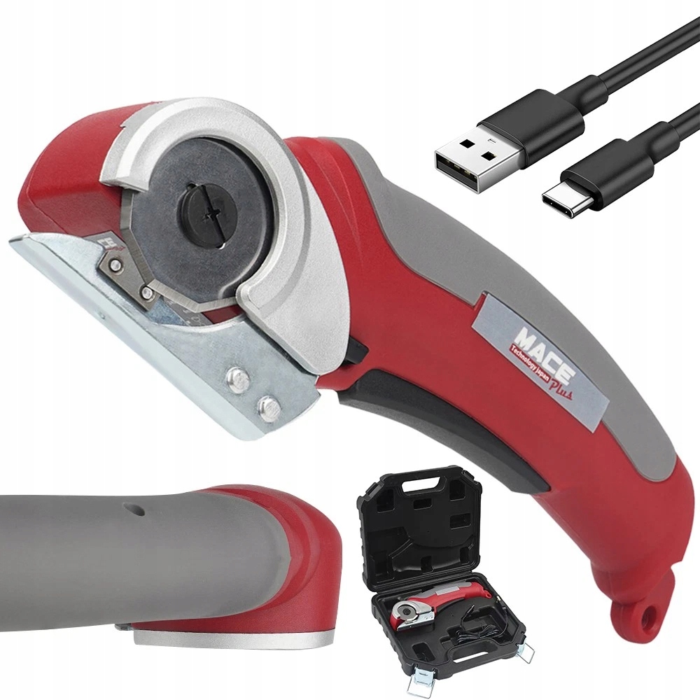 Elektrické Akumulátorové Nůžky Otočný Nůž Na Karton Z Tkaniny