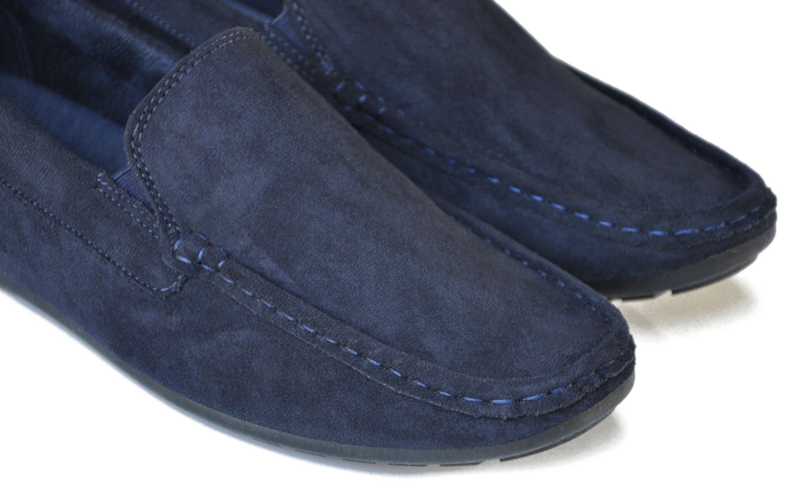 CPX Eleganckie wygodne Mokasyny granat zgrabne wizytowe r 41 Rozmiar 41