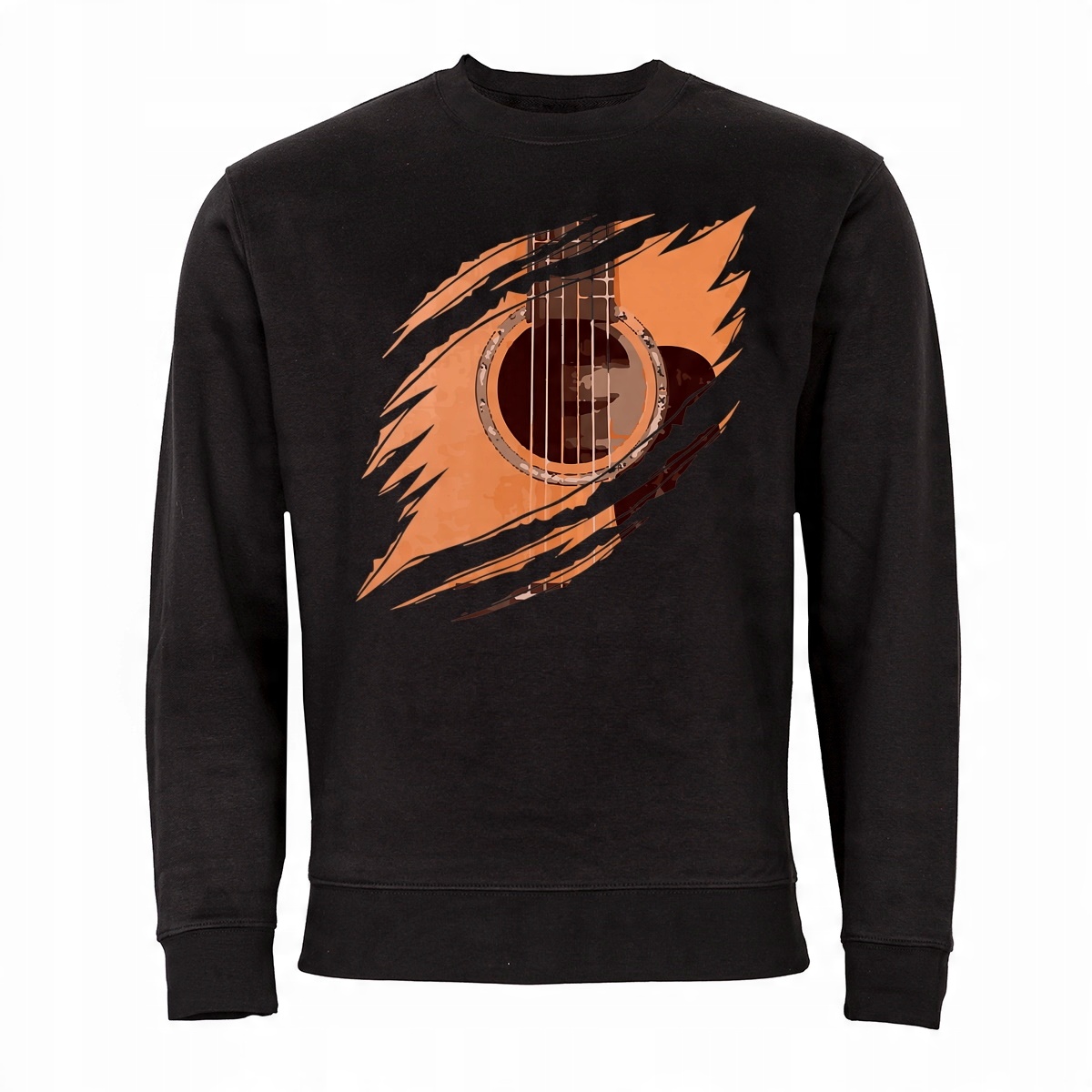 

Czarna Bluza Muzyczna Dla Muzyka Gitara Klasyczna