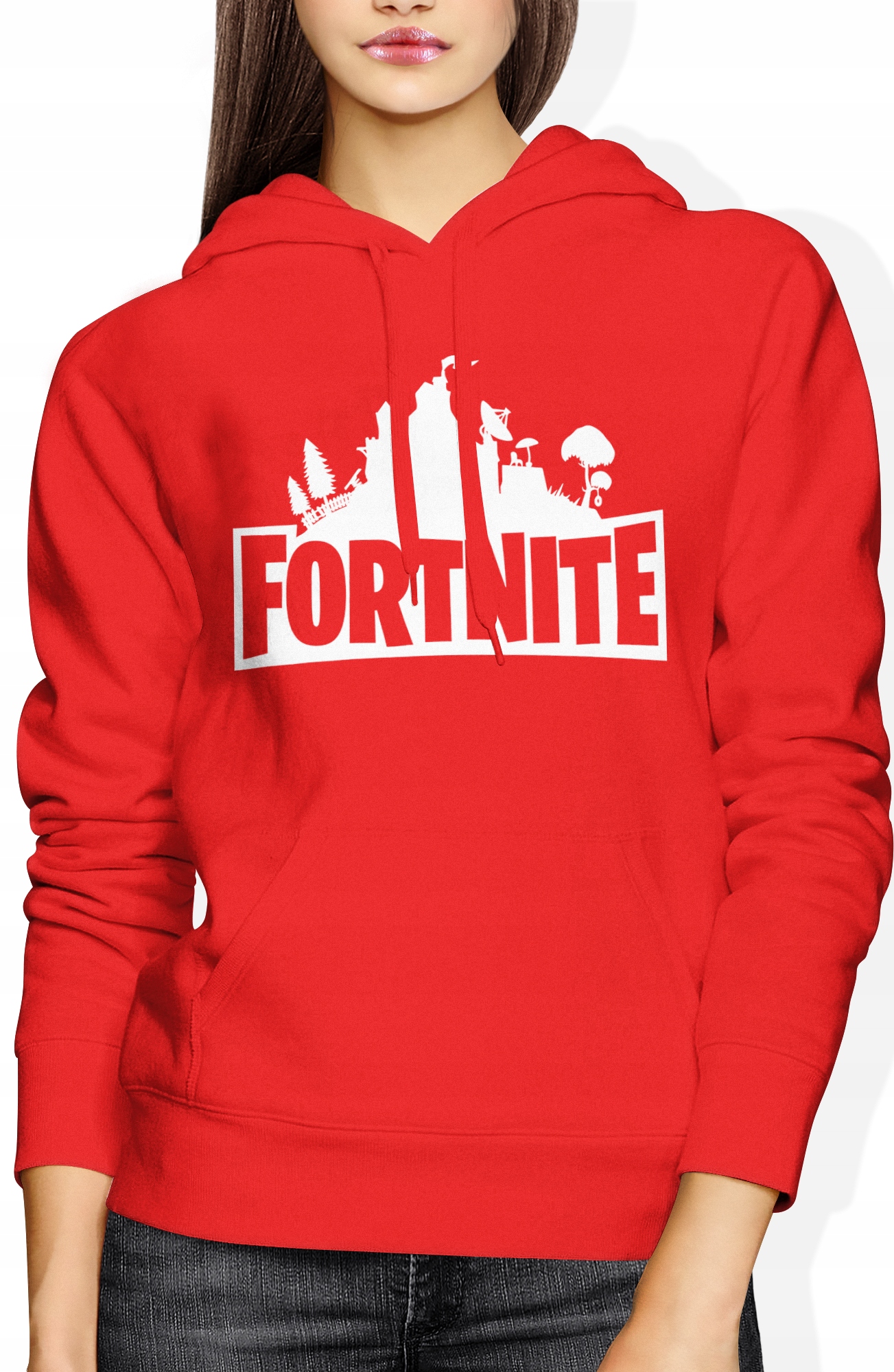 

Damska Bluza Z Kapturem Dla Gracza Fortnite R. L