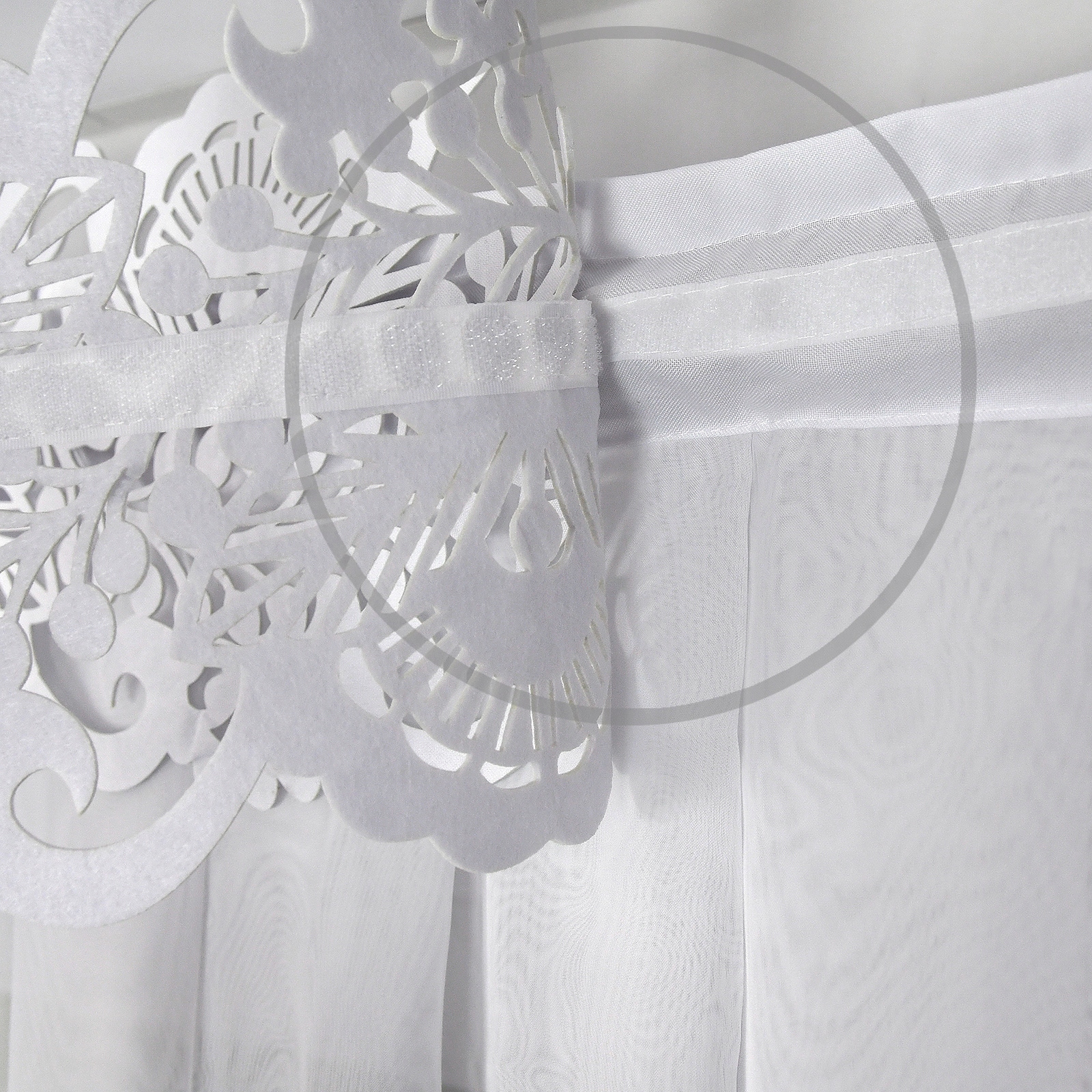 KOMPLET FIRANA PANELE AŻUROWE DEKORACJA DO OKNA Marka inna