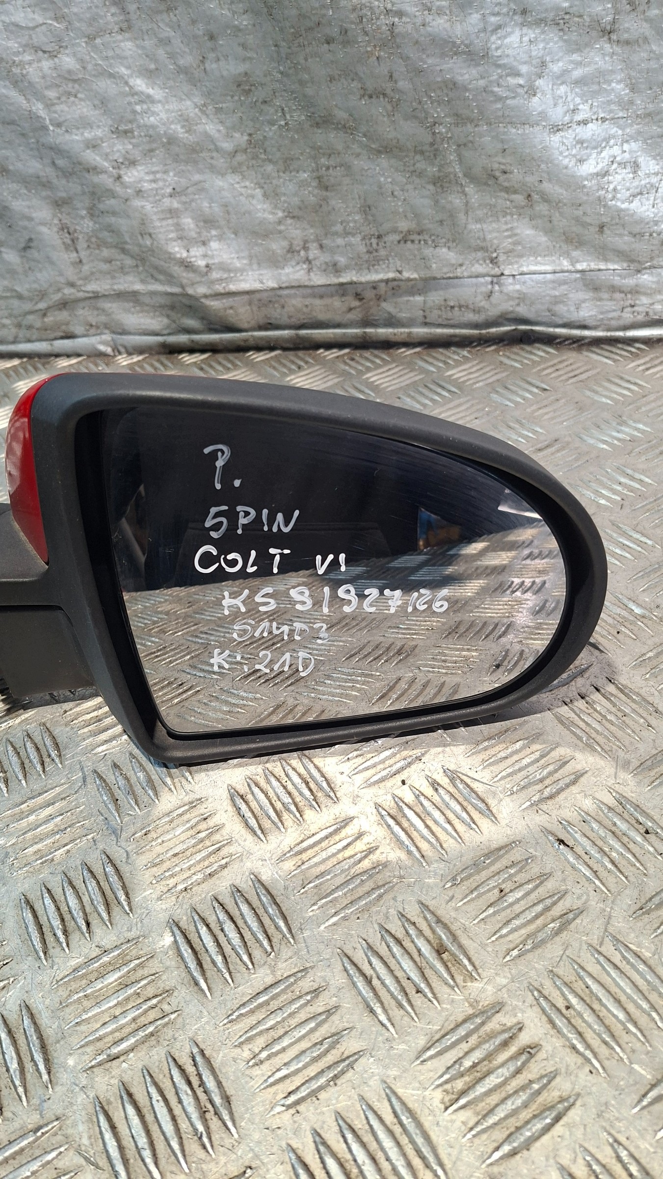 mirror right MITSUBISHI COLT VI K:21D