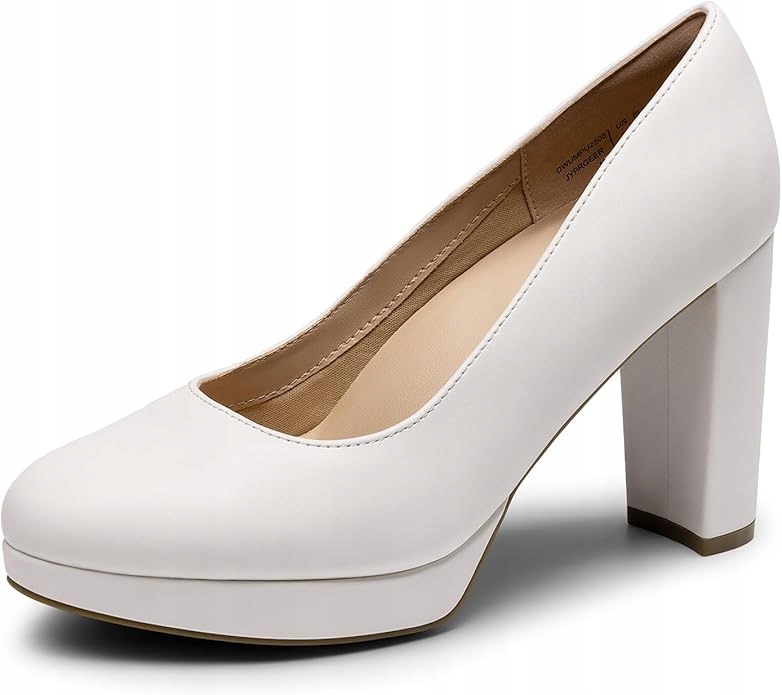 Elegantní lodičky Dream Pairs – bílé