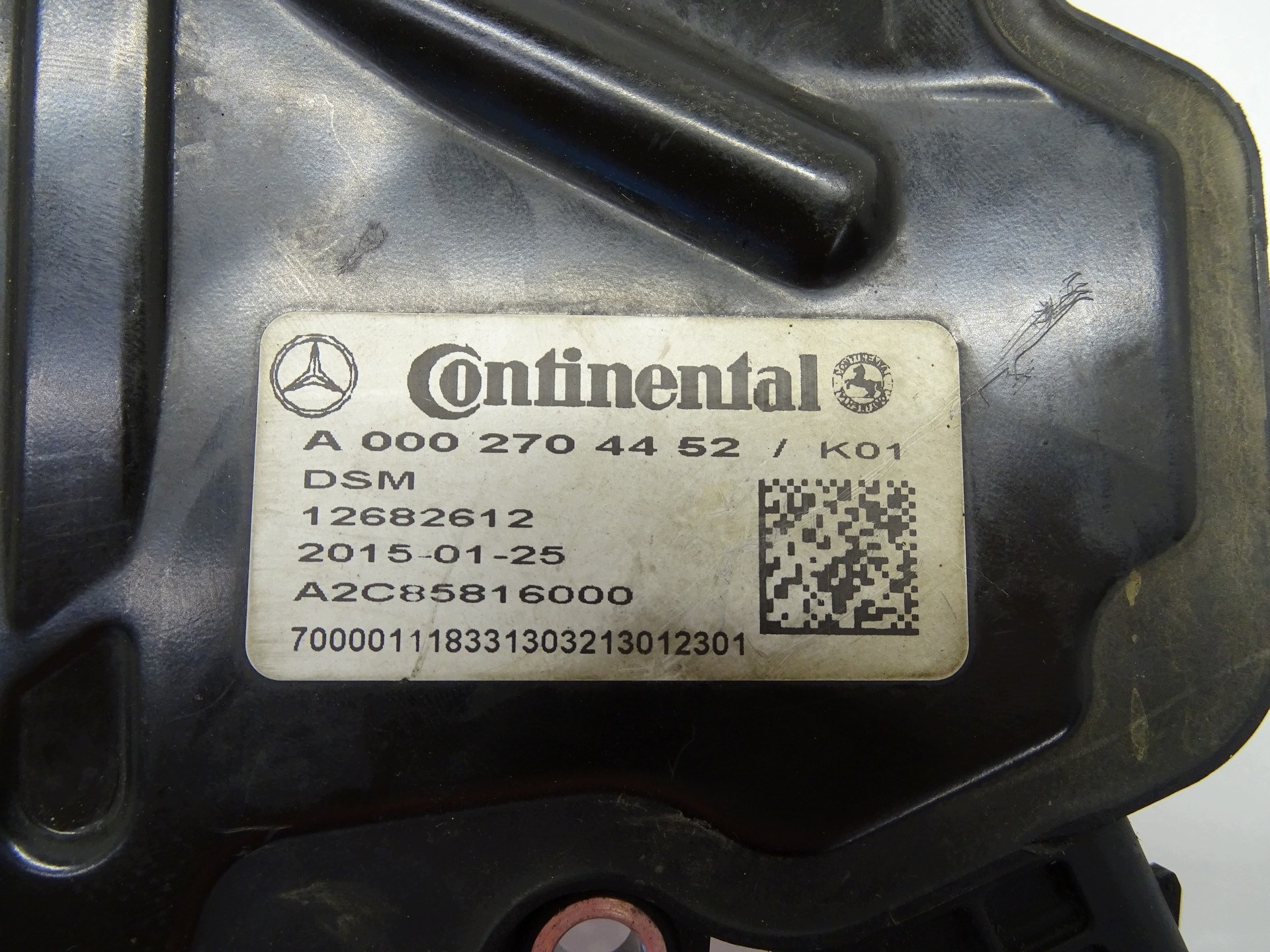 control unit module gearboxes MERCEDES W212 W204 A0002704452