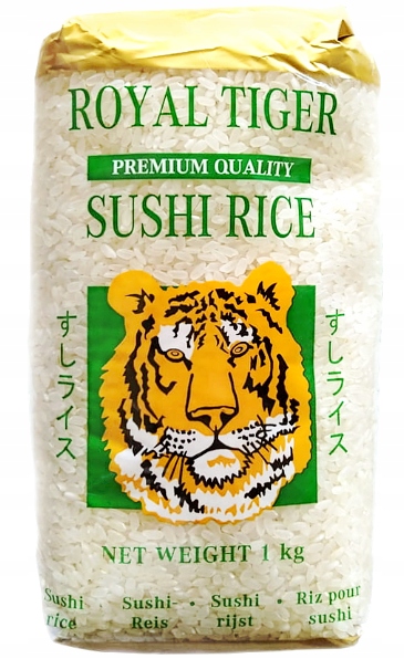 

Royal Tiger Ryż do Sushi Biały Klejący Premium 1kg