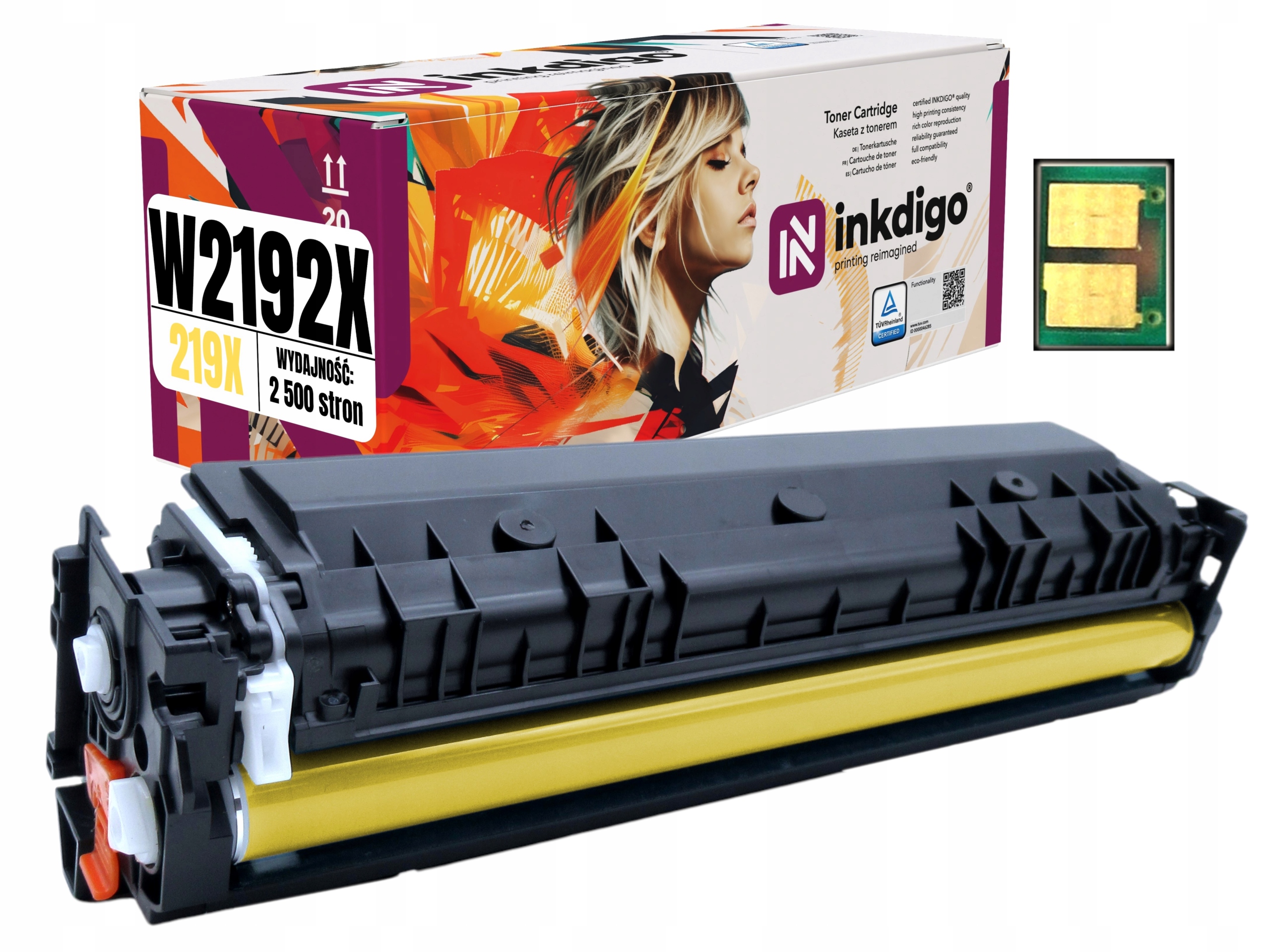 Toner pro Hp 219X Color LaserJet Pro 3202dw 3202dn 3302sdw W2192A čip