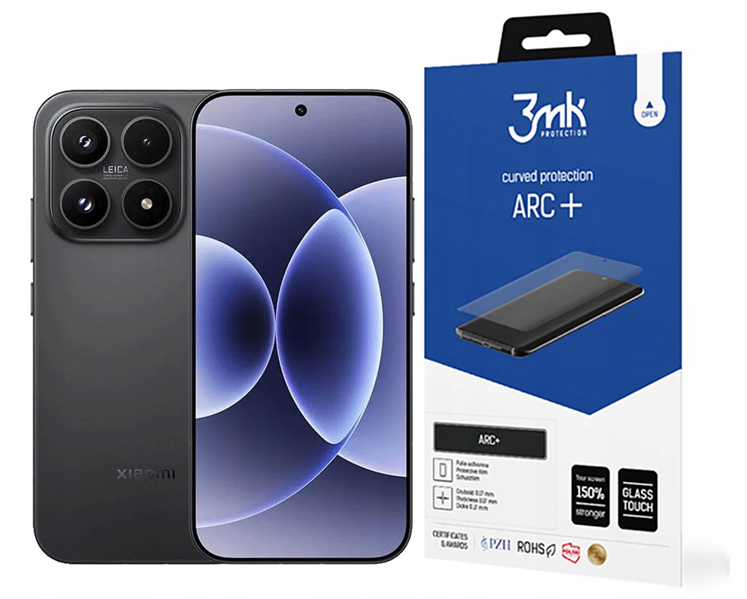 3MK Fólie Arc+ pro Xiaomi 17 Fólie Fullscreen