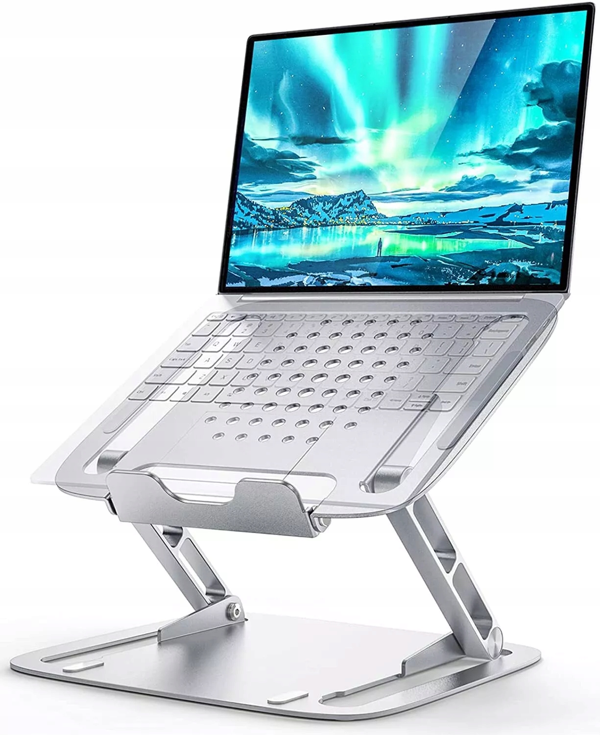 Regulovatelný hliníkový stojan Merece Podstavec pro Notebook MacBook iPad (N30-5-S)