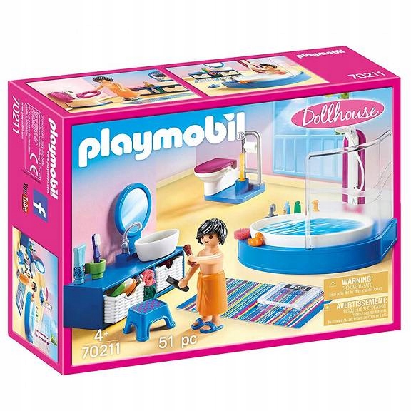 

Playmobil Łazienka z wanną 70211