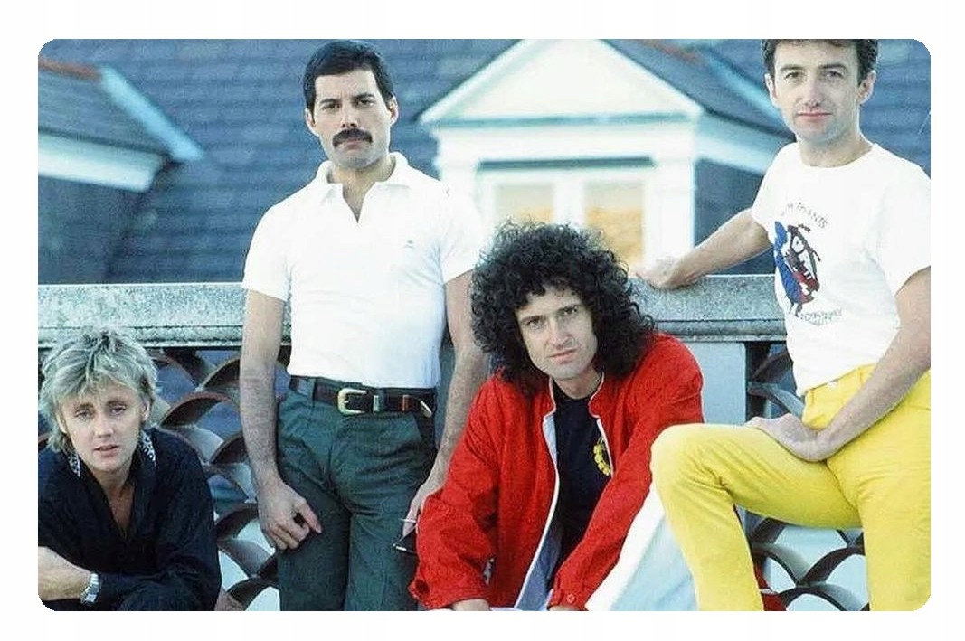 

Magnes na lodówkę Queen Freddie Mercury 1981