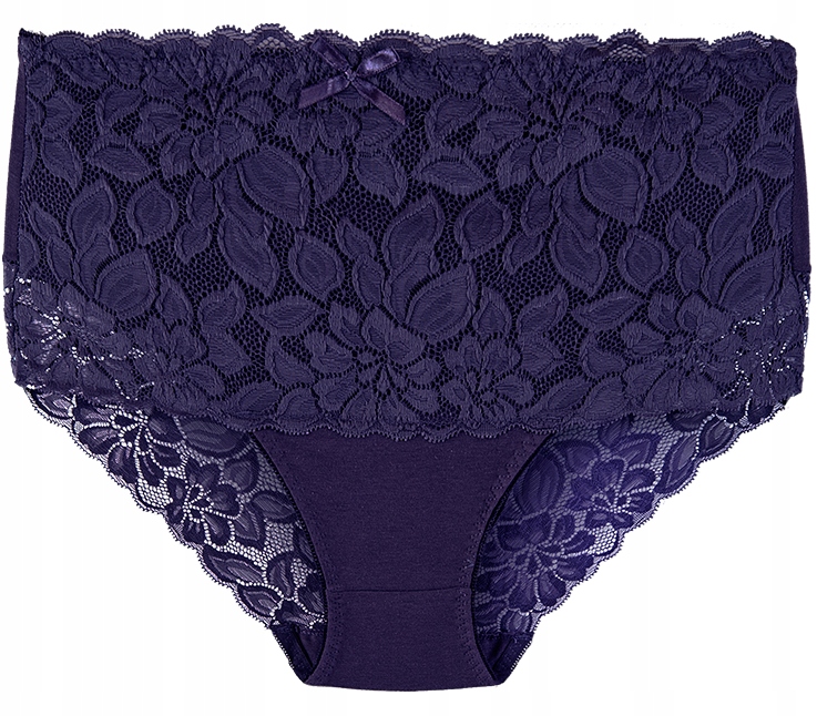 

Majtki Wysokie koronkowe Wyszczuplające plus size