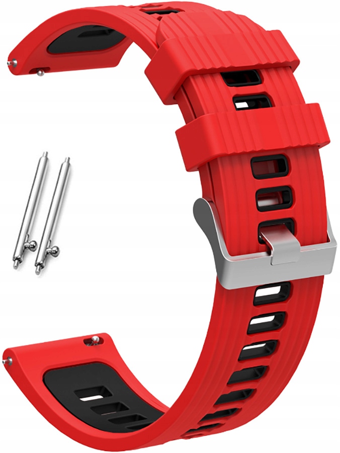 

Pasek Silikonowy do Zegarka 22mm Uniwersalny