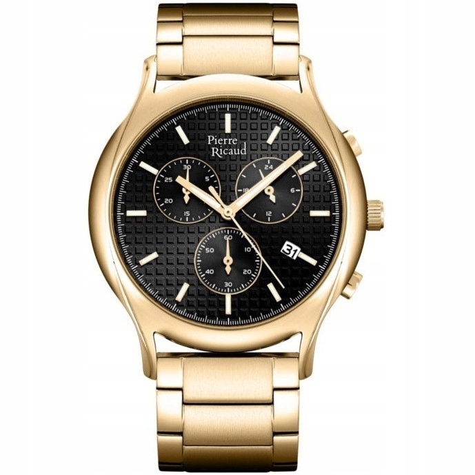 Pánské Hodinky Pierre Ricaud P91099.1114CH zlaté