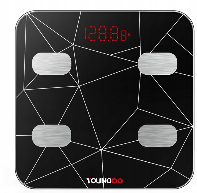Koupelnová váha Youngdo Váha, Bluetooth, vysoká přesnost, inteligentní