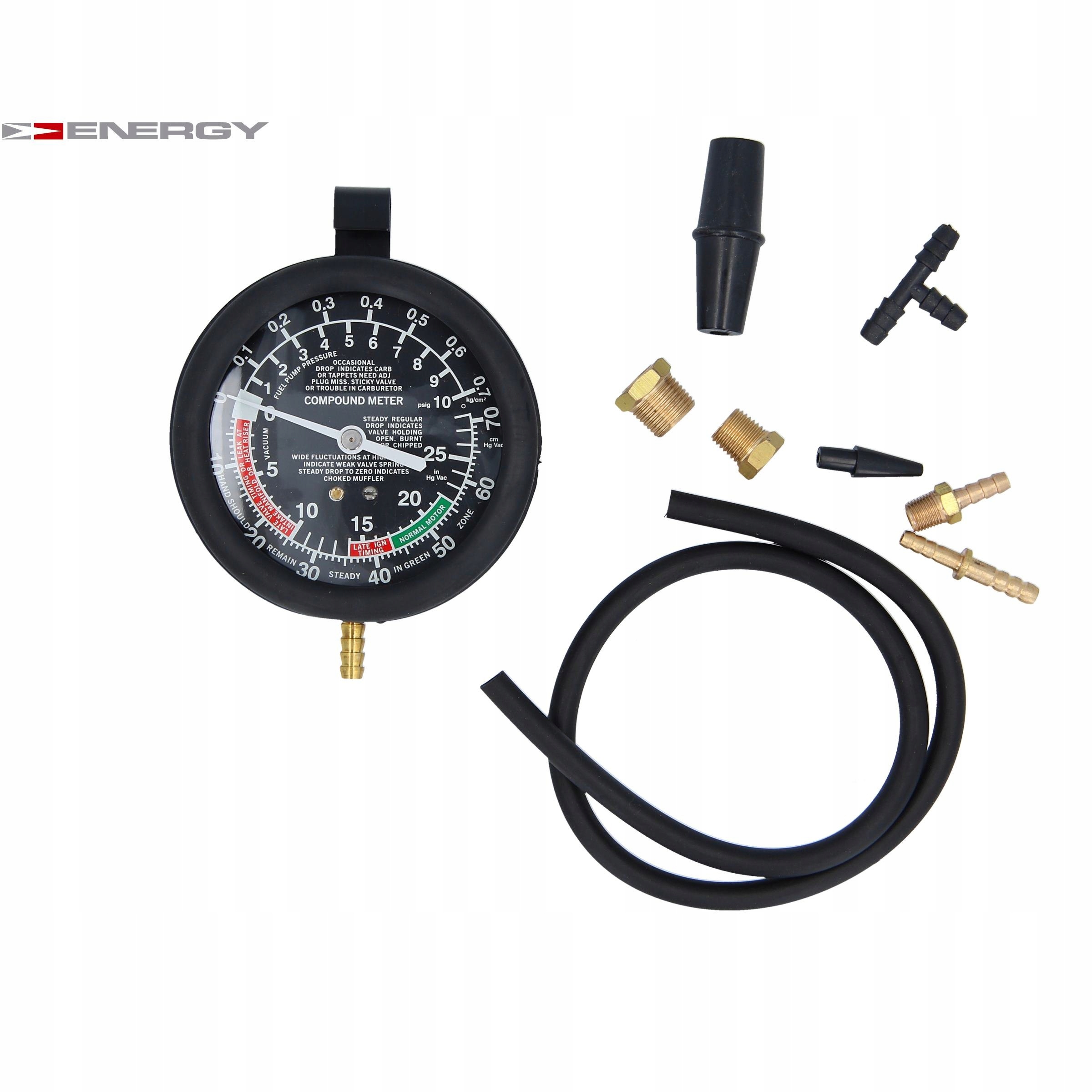 PROFESJONALNY TESTER CIŚNIENIA VACUMETR PALIWA